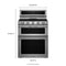 KITCHENAID KFDD500ESS 30-Inch 5 Burner Dual Fuel Double Oven Convection Range - Stainless Steel