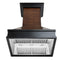 ZLINE 36 in. Wooden Wall Mount Range Hood in Antigua and Hamilton Includes Motor