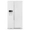 AMANA ASI2175GRW 33-inch Side-by-Side Refrigerator with Dual Pad External Ice and Water Dispenser - White