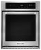 KITCHENAID KOSC504ESS 24" Single Wall Oven with True Convection - Stainless Steel