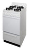 PREMIER SHK100OP 20 in. Freestanding Sealed Burner Gas Range in White