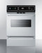 SUMMIT TTM7212BKW 24" Wide Gas Wall Oven