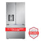 LG LRYXC2606S 26 cu. ft. Smart Counter-Depth MAX™ French Door Refrigerator with Four Types of Ice