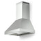 VERONA VECHW30GSS 30" Designer Chimney Wall Hood- 600 CFM - 4 Speeds