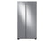 SAMSUNG RS23A500ASR 23 cu. ft. Smart Counter Depth Side-by-Side Refrigerator in Stainless Steel