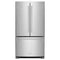 KITCHENAID KRFF305ESS 25 Cu. Ft. 36-Width Standard Depth French Door Refrigerator with Interior Dispense - Stainless Steel