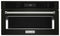 KITCHENAID KMBP100EBS 30" Built In Microwave Oven with Convection Cooking - Black Stainless Steel with PrintShield™ Finish