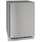 U-LINE UOFZ124SS01B 24" Convertible Freezer With Stainless Solid Finish (115 V/60 Hz Volts /60 Hz Hz)