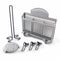 BOSCH SGZ1052UC Dishwasher Accessory Kit with Extra Tall Item Sprinkler, Vase/Bottle Holder, 3 Plastic Item Clips and Small Item Basket - Ascenta