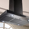 ZLINE 30 in. Island Mount Range Hood in Black Stainless Steel BSKE2iN30