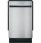 GE APPLIANCES PDT145SSLSS GE Profile™ 18" ADA Compliant Stainless Steel Interior Dishwasher with Sanitize Cycle