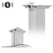 ZLINE 30 in. Island Mount Range Hood in Stainless Steel with Builtin CrownSound‚Ñ¢ Bluetooth Speakers GL5iCRNBT30