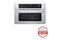 LG MZBZ1715S 1.7 cu. ft. Smart wi-fi Enabled Built-In Speed Oven & Microwave