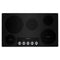 KITCHENAID KCES556HSS 36" Electric Cooktop with 5 Elements and Knob Controls - Stainless Steel