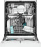 FRIGIDAIRE FFBD2420UW Frigidaire 24'' Built-In Dishwasher