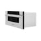 ZLINE KITCHEN AND BATH MWD30SS ZLINE 30 in. 1.2 cu. ft. Built-In Microwave Drawer with Color Options (MWD-30) [Color: DuraSnow Stainless Steel]