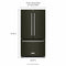 KITCHENAID KRFF305EBS 25 Cu. Ft. 36-Width Standard Depth French Door Refrigerator with Interior Dispense - Black Stainless Steel with PrintShield™ Finish