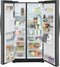 FRIGIDAIRE GRSC2352AD Frigidaire Gallery 22.3 Cu. Ft. 36'' Counter Depth Side by Side Refrigerator