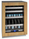 U-LINE UHBD524IG01A Hbd524 24" Dual-zone Beverage Center With Integrated Frame Finish and Field Reversible Door Swing (115 V/60 Hz Volts /60 Hz Hz)