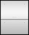 FISHER & PAYKEL ADDD24DPX Door panel for Integrated Double DishDrawer™ Dishwasher, 24"