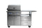 LYNX L30ATRMNG 30" All Trident Grill on Mobile Kitchen, NG