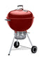 WEBER 14403001 Original Kettle Premium Charcoal Grill - 22" Crimson