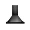 ZLINE 24 in. Wall Mount Range Hood in Black Stainless Steel BSKBN24