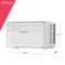 FRIGIDAIRE GHWQ123WC1 Frigidaire Gallery 12,000 BTU Inverter Quiet Temp Smart Room Air Conditioner