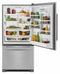 KITCHENAID KRBR102ESS 22 cu. ft. 33-Inch Width Full Depth Non Dispense Bottom Mount Refrigerator - Stainless Steel