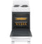 HOTPOINT RAS200DMWW Hotpoint® 20" Electric Free-Standing Front-Control Electric Range