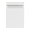 ZLINE KITCHEN AND BATH DPWMH18 ZLINE 18" Dishwasher Panel with Modern Handle [Color: White Matte]