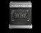 BEKO PRIR34452SS 30" Stainless Steel Pro-Style Induction Range