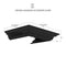 ZLINE Crown Molding in Black Stainless Steel with Builtin Bluetooth Speakers CM6BTBSKEN