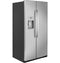 GE APPLIANCES GZS22IYNFS GE® 21.8 Cu. Ft. Counter-Depth Fingerprint Resistant Side-By-Side Refrigerator