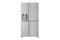 27 CF SXS DOORINDOOR DUAL ICE MAKER WITH CRAFT ICE PRINTPROOF STAINLESS STEEL