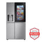 27 CF SXS INSTAVIEW ONLY DUAL ICE MAKER WITH CRAFT ICE PRINTPROOF STAINLESS STEEL