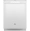 GE APPLIANCES GDT535PGRWW GE® Top Control with Plastic Interior Dishwasher with Sanitize Cycle & Dry Boost