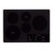 KITCHENAID KCES950KSS 30" Electric Cooktop with 5 Elements and Touch-Activated Controls