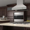 ZLINE 54 in.  Island Mount Range Hood in Stainless Steel 697i54