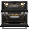 CAFE CTS92DM2NS5 Café™ 30" Smart Built-In Twin Flex Single Wall Oven in Platinum Glass