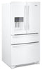 WHIRLPOOL WRX735SDHW 36-Inch Wide French Door Refrigerator - 25 cu. ft.