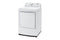 LG DLE7000W 7.3 cu. ft. Ultra Large Capacity Top Load Electric Dryer with Sensor Dry Technology