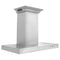 ZLINE 42 in. Wall Mount Range Hood in Stainless Steel with Builtin CrownSound® Bluetooth Speakers KECRNBT42