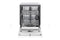 LG LDFN4542W Front Control Dishwasher with QuadWash™ and 3rd Rack