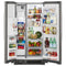 WHIRLPOOL WRS311SDHM 33-inch Wide Side-by-Side Refrigerator - 21 cu. ft.