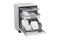 LG LDFN4542W Front Control Dishwasher with QuadWash™ and 3rd Rack