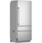 CAFE CIC36RP2VS1 Café™ 36" Integrated Bottom-Freezer Refrigerator