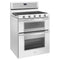 WHIRLPOOL WGG745S0FH 6.0 Cu. Ft. Gas Double Oven Range with EZ-2-Lift Hinged Grates