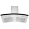 ZLINE 36 in. Wall Mount Range Hood in Stainless Steel & Glass KN636