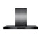 ZLINE 30 in. Island Mount Range Hood in Black Stainless Steel BSKE2iN30